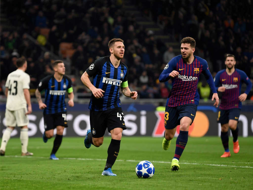 国米4-3力克巴萨，首创队史欧冠淘汰赛单场新纪录