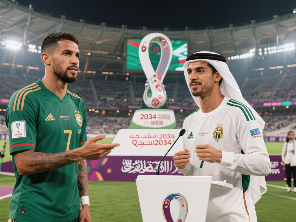 沙特申办2034世界杯后,将加速吸引全球足球巨星 沙特申办2034世界杯后,将加速吸引全球足球巨星